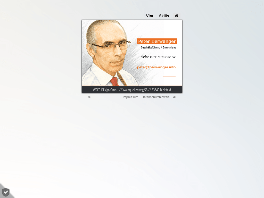 Webseite: Peter Berwanger - iT Consultant