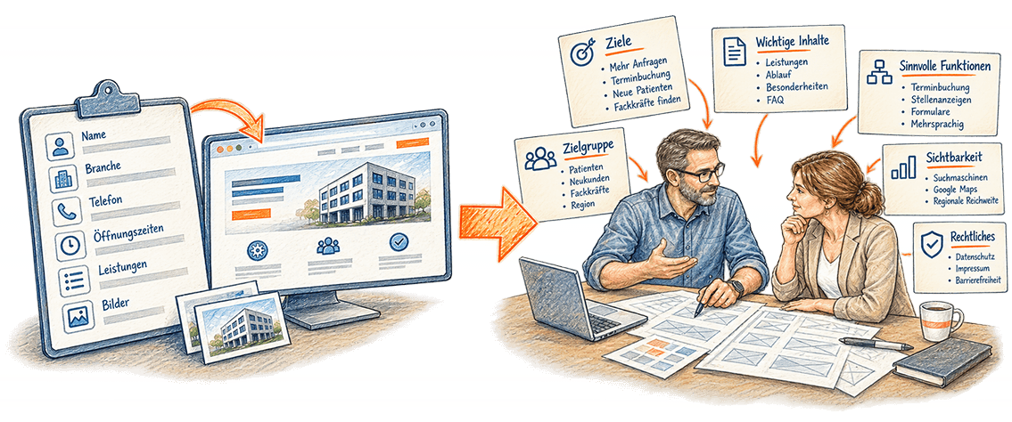 Illustration: Wer nimmt sich die Zeit, Ihr Unternehmen zu verstehen