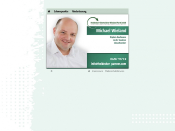 Webseite: Steuerberater Michael Wieland
